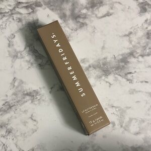 Summer Fridays Lip Balm in Tan Packaging